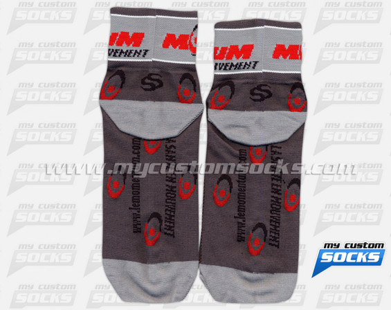 Custom Momentum Cycle Bicycle Shop Socks