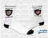 Custom Navy Squash Seals Socks