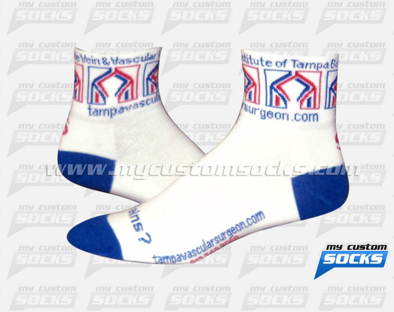 Custom The Vein & Vascular Institute of Tampa Bay Socks