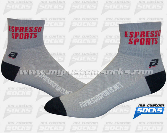 Custom Espresso Sport Socks