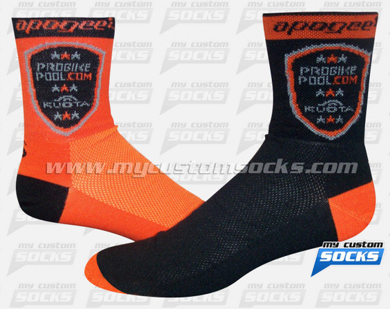 Custom Kuota - ProBikePool.com Orange Socks