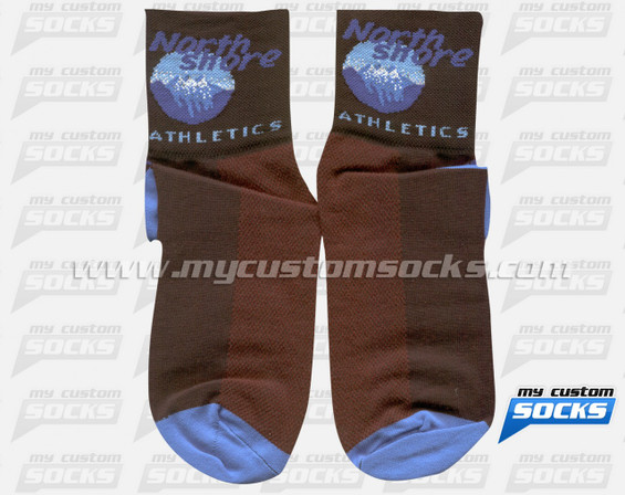 Custom North Shore Athletics Black Socks