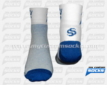 Custom Socks: MyRunningPlace.com - Blue Socks