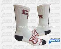 Custom Socks - Lloyd harbor - White
