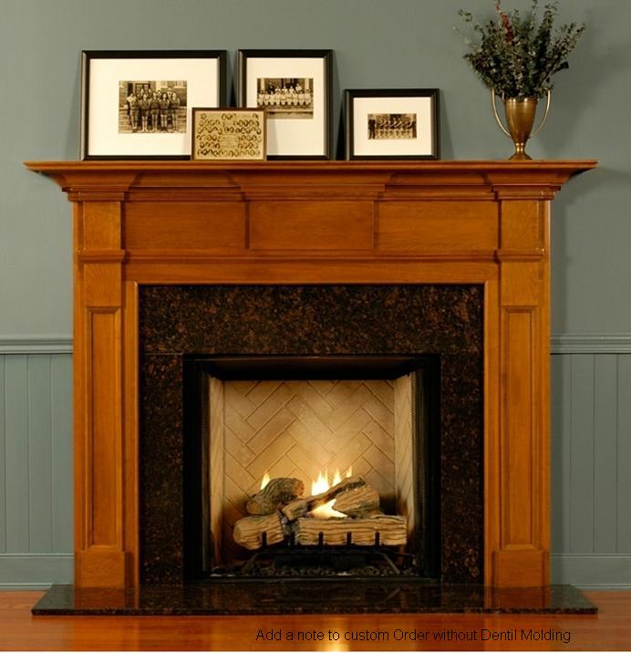 Wood Fireplace Mantels for Fireplaces | Surrounds | Design ...