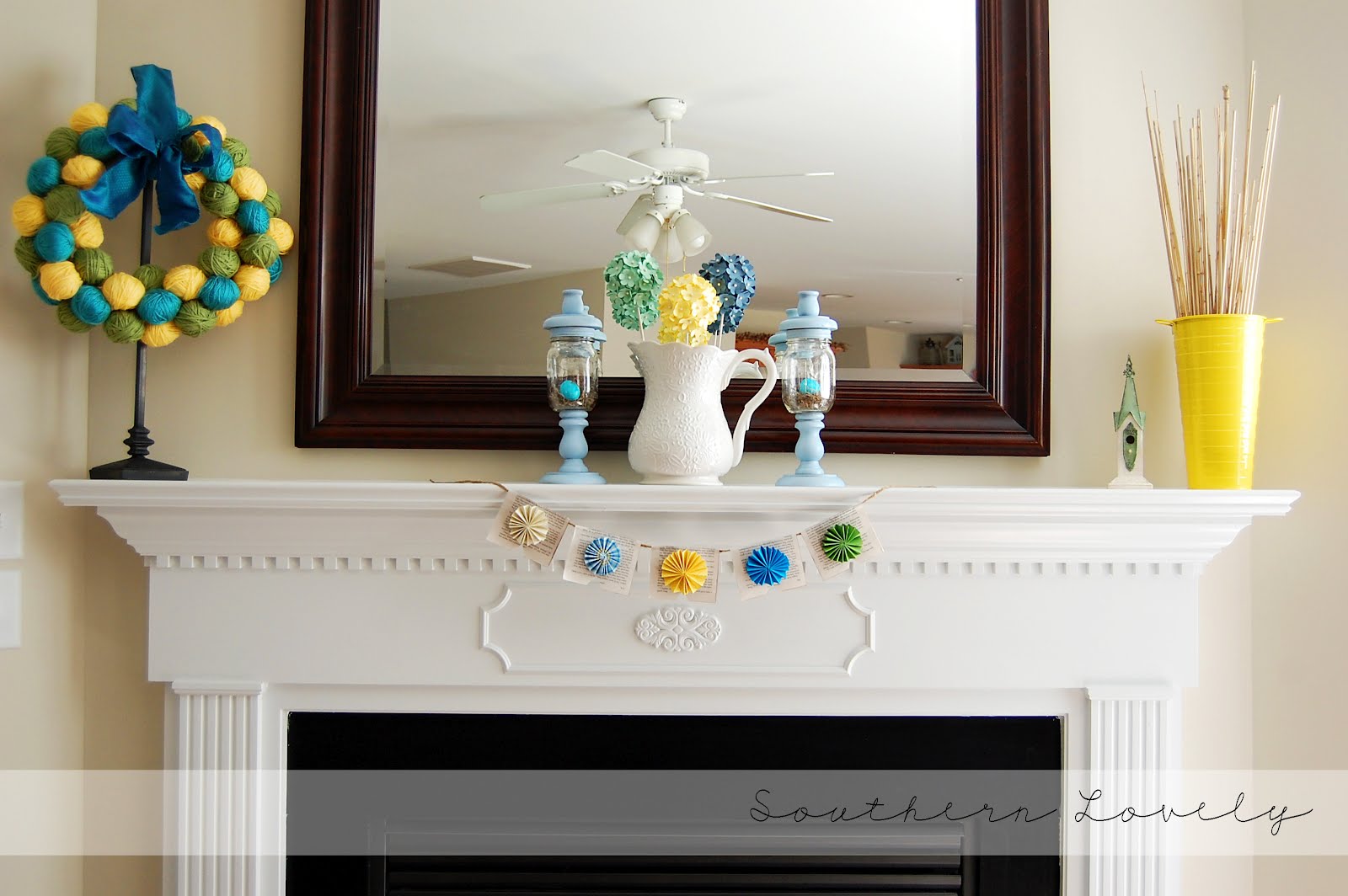 Spring Decorating Ideas For Your Fireplace Mantel Shelf Design The Space