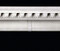 Elaborate dentil molding, above intricate egg and dart molding are features of the top shelf styling