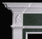 Our Great Britain Marble Mantel has delicate cherubs.  Customize it with different color inserts, or request we remove the cherubs, if you like.