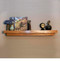 The Huntington fireplace mantel shelf features clean lines