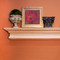 Available only in oak, or paint grade, The Millhouse Mantel Shelf has egg and dart molding, and a unique design.