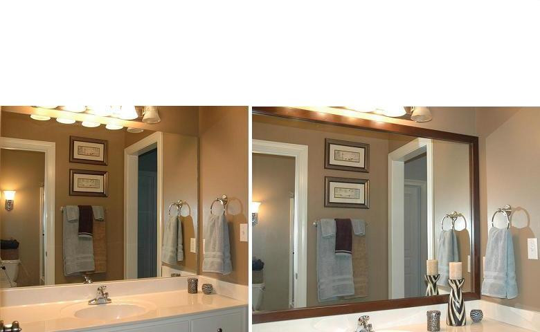 Matte Black Mirror Frames Matte Black Bathroom Mirror Trim