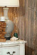 Rustic Luxe is the new Shabby Chic.  Weathered Cedar wall paneling