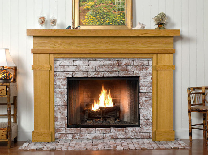 Wood Fireplace Mantel Surrounds, Bridgeport