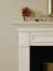 Fluted Legs and Picture Frame Molding are standard on this fireplace mantel
