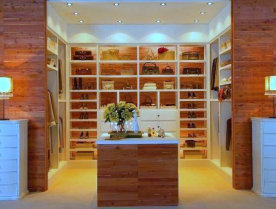 Makeover: Aromatic Cedar Plank His and Her Master Bedroom Closets