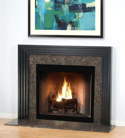 A modern and contemporary mantel surround