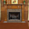 Orland mantel with baltic gold granite surround facing