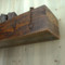 Appalachian Rustic Mantel Shelf in Antique Brown