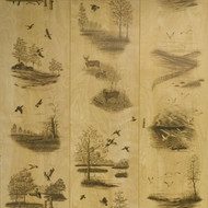 Nature's Woods - water fowl, duck and deer paneling theme