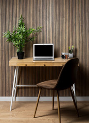 Walnut Fluted Wall Paneling. Accent your walls with this fluted panel, also works great on ceilings.