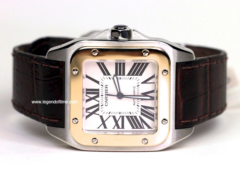 Cartier Watches Santos 100 Large Automatic Swiss Ref# W20072X7 - www ...
