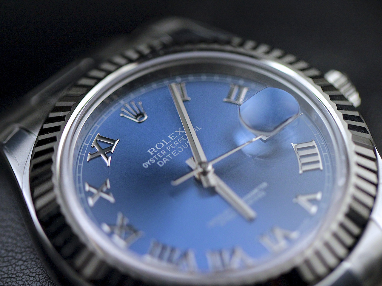 Rolex Watch - Datejust II Blue Dial Steel and Gold 116334 from Legend of Time Chicago Watch Center