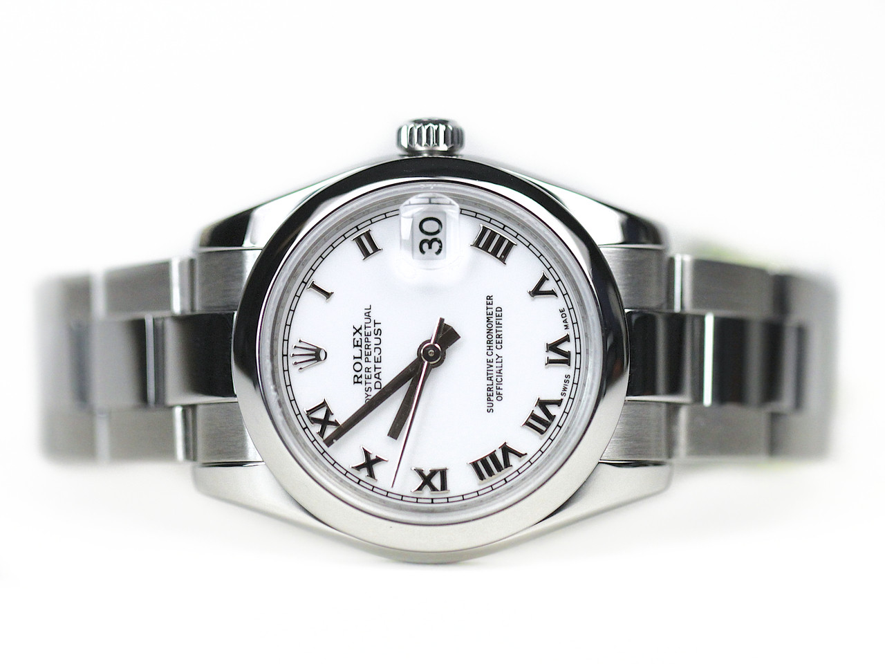 Rolex used Watch Datejust Lady 31 White Dial Roman Numerals 178240 from Legend of Time Chicago