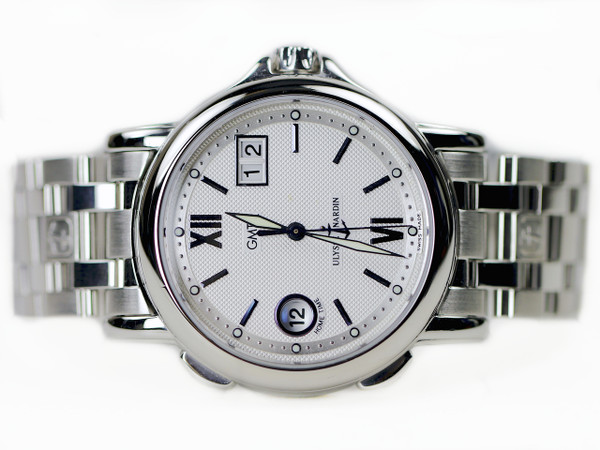 Ulysse Nardin Watch GMT Big Date 223 88 Used From Legend Of Time 