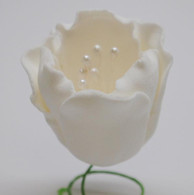 1" Tulip - White (Sold Individually)