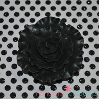 3" Formal Rose - Black (Sold Individually)
