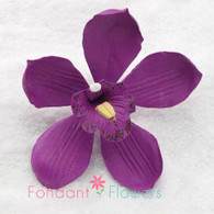 3.5" Cymbidium Orchid - Large - Purple (Sold Individually)