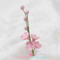 2.5" Forget-Me-Not Blossom Filler - Pink