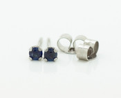 Ceylon Blue Sapphire Earrings