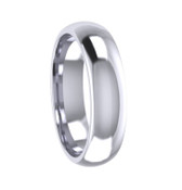 5mm Court Plain Wedding Ring