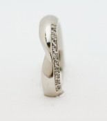 Court 4mm Diamond Ring with 9 x 1.3mm diamonds,  G97