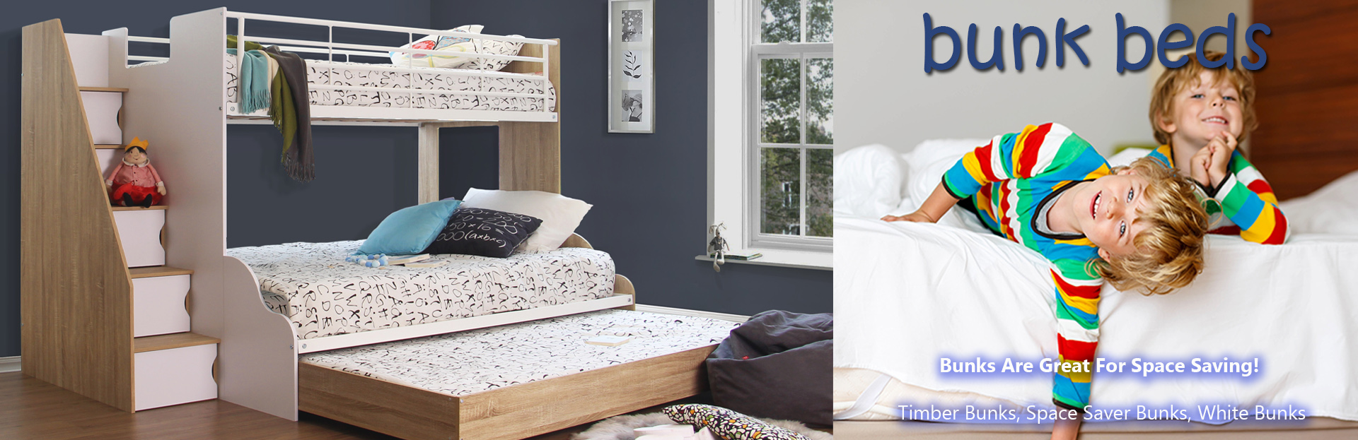 Single Top Double base bed Detachable Bunk Beds Hostel Furniture Solid Wood Frame |Childrens Bed room Furniture Wooden Bed Frame Bed Sets Adjustable Beds 