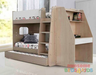 2. Sidney Bunk Bed with Desk