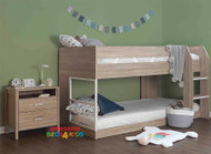 Cloverdale Low Bunk Bed is a great option for space saving with younger kids