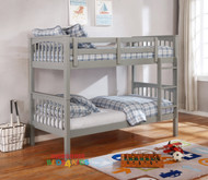 Brighton Single Bunk Bed is great value! Federation style open head and foot boards which creates a feeling of space.