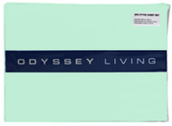 Odyssey Living Microfibre Single Sheet - Mint