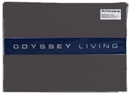 Odyssey Living Microfibre Single Sheet - Charcoal