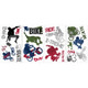 Take your sports to the next level with these high-action wall decals.