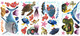 Bring home the magic of Disney-Pixar's Finding Nemo with these fun and colourful wall decals.