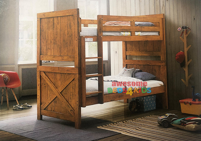 Ranch Bunk Bed Single Bunk Bed Timber Bunk Bed Awesome Beds 4 Kids