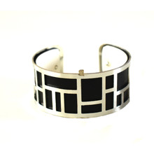 INTERCHANGEABLE CUFF - SILVER LABYRINTH