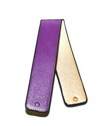 HALF INCH INTERCHANGEABLE BAND - PLUM/GOLD