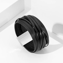 MAGNETIC BRACELET - BLACK FLEXIBLE