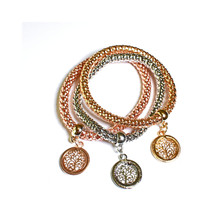 STRETCH MESH TREE OF LIFE BRACELET