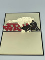 Handmade 3D Kirigami Card

with envelope

Star Wars Darth Vader and ATAT