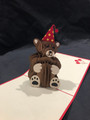 Birthday Bear
Handmade 3D Kirigami Card